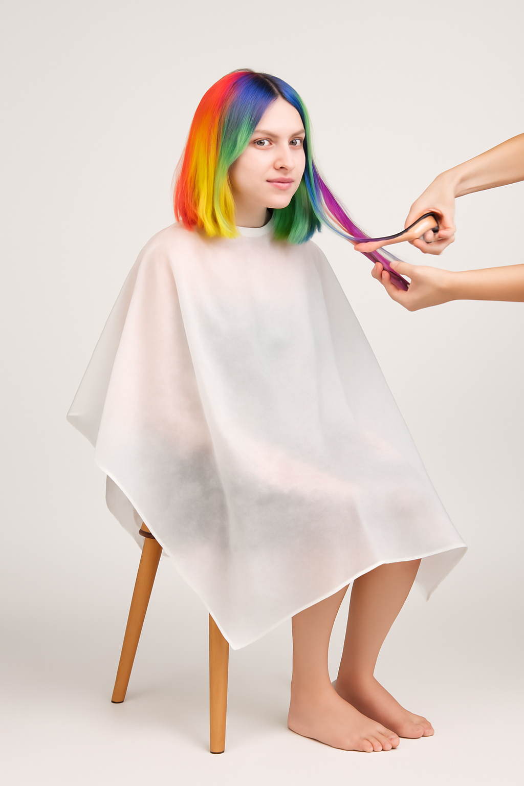 Hair Cutting Aprons WHITE (PACK OF 25)